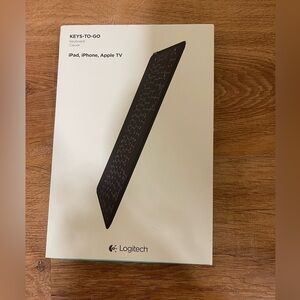 Logitech keys to go keyboard for iPad, iPhone and Apple TV​​​​​​